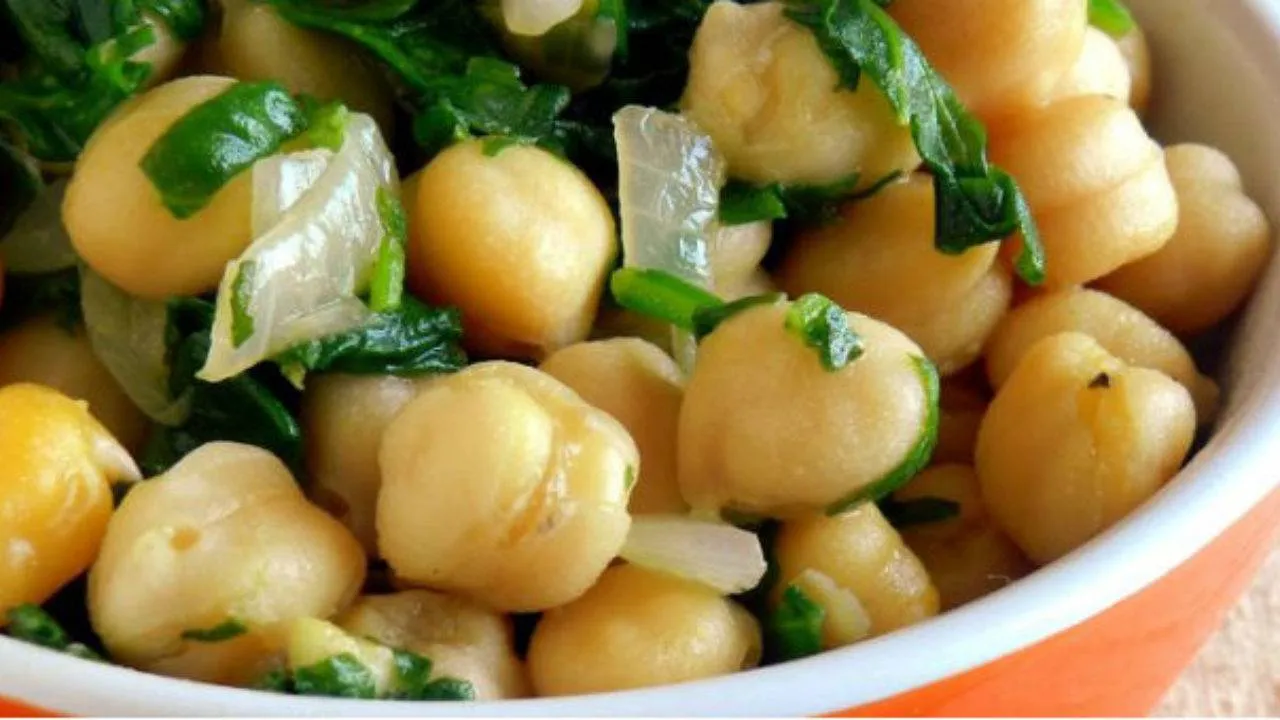 grão de bico rico em fibras