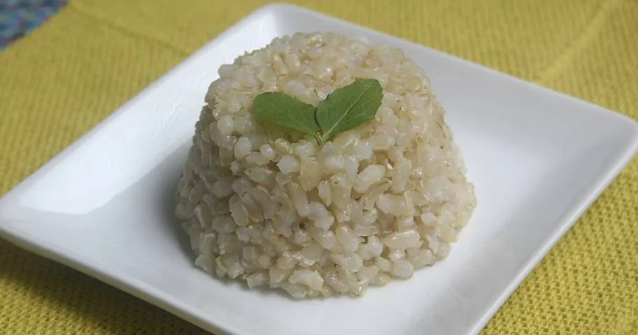 Arroz integral x arroz branco: arroz cateto